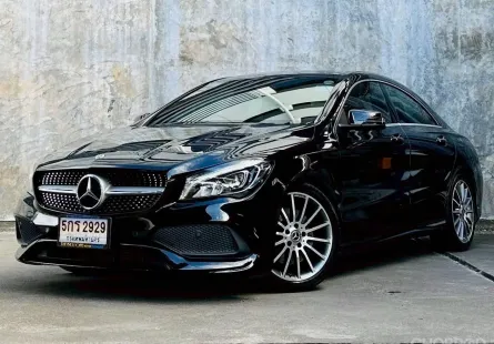 Mercedes-Benz CLA-Class 2.0 CLA250 AMG 2018 สวยสุด ไมล์น้อย  50,00 km. มือเดียวป้ายแดง 