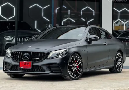 2019 Mercedes-Benz C-Class 3.0 C43 AMG รถเก๋ง 2 ประตู รถบ้านแท้ ไมล์น้อย 16,000 km. มือเดียวป้ายแดง 