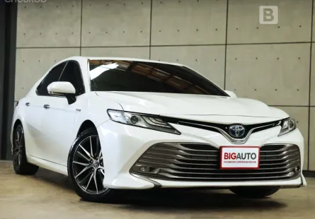 2021 Toyota CAMRY 2.5 Hybrid Premium Sedan AT ไมล์แท้ FULL OPTION มีWarrantyศูนย์ B164