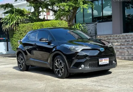 2020 TOYOTA CHR HV HI รถมือเดียวออกป้ายแดง รถวิ่งน้อย เข้าศูนย์ตามระยะ รถไม่เคยมีอุบัติเหตุครับ