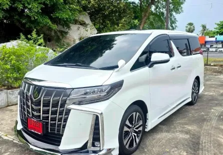 2023 Toyota ALPHARD 2.5 รถตู้/MPV รถสวย ไมล์น้อย มือเดียวป้ายแดง เจ้าของขายเอง  