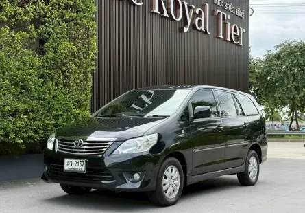 Toyota Innova 2.0 ปี 2012 พร้อมใช้งานทันที รถบ้านไมล์แท้ 180,000 km. 