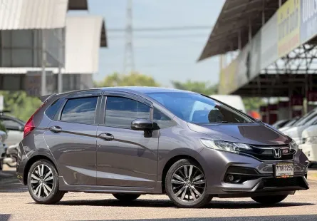 Honda Jazz 1.5 RS Top ปี 2018 รถมือแรก สวยจัดๆ ไมล์แท้ประวัตเข้าศูนย์ครบ ไม่เคยเฉี่ยวชน ออกรถ 0 บาท
