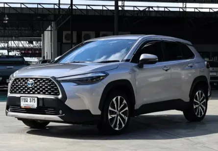 2021 Toyota Corolla Cross 1.8 Hybrid PREMIUM เบาะไฟฟ้า ท้ายไฟฟ้า ออกรถ999 ยางปีใหม่ ดูแลฉุกเฉิน24ชม.