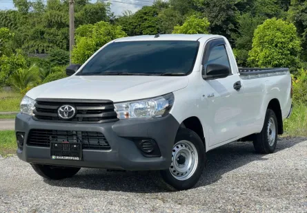 TOYOTA HILUX REVO 2.4 J PLUS กระบะตอนเดียว M/T ปี2019(แท้) สีขาว
