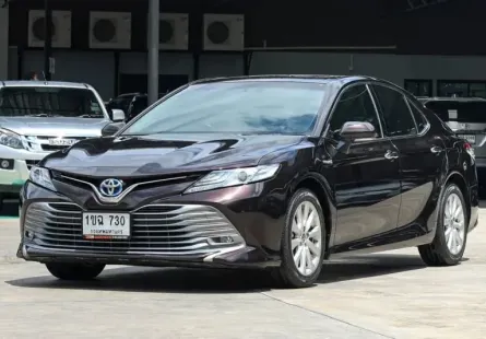 2020 Toyota CAMRY 2.5 Hybrid ออกรถ999 อยากปี25 กุญแจสำรองคู่มือครบ ออกง่ายอนุมัติไว ดูแลฉุกเฉิน 24ชม