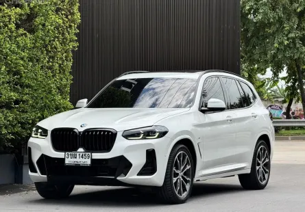 2022 BMW X3 2.0 xDrive20d SUV รถบ้านมือเดียว  ไมล์แท้  ประวัติดี  รถสวยพร้อมใช้งาน 