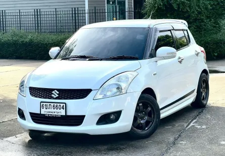 Suzuki Swift  GLX1.25L CVT ปี2014 สีขาว ออโต้ เบนซิน