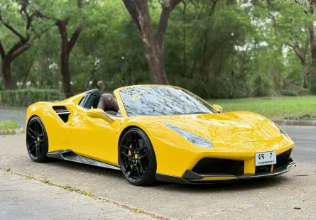 2019 Ferrari 488 Spider 3.9 Cabriolet ไมล์น้อย 