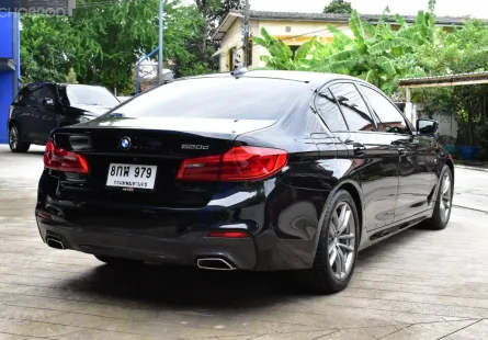 BMW 520d M Sport (G30) สีดำ ปี 2019 วิ่ง 10x,xxx km เครื่องยนต์ BMW Twin Poewer Diesel 2,000 cc