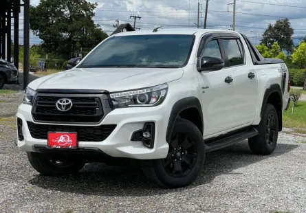 TOYOTA HILUX REVO ROCCO 2.8 สี่ประตู 4WD TOPสุด M/T ปี2018(mnc)โฟร์วิล สีขาว