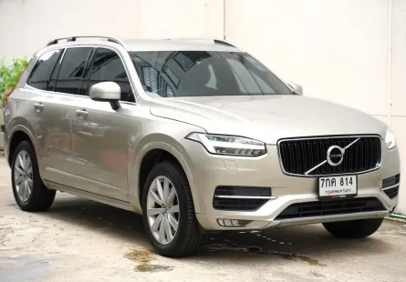 Volvo XC90 2.0 D5 Momentum 4WD 2018 รถมือสองสภาพดี ไมล์น้อย มือเดียวป้ายแดง 