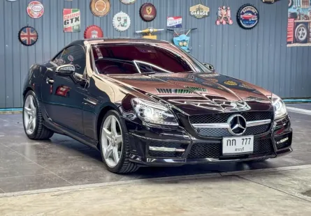 2014 Mercedes-Benz SLK-Class 1.8 SLK200 AMG รถเปิดประทุน รถสภาพดี มีประกัน ไมล์แท้  มือเดียวป้ายแดง