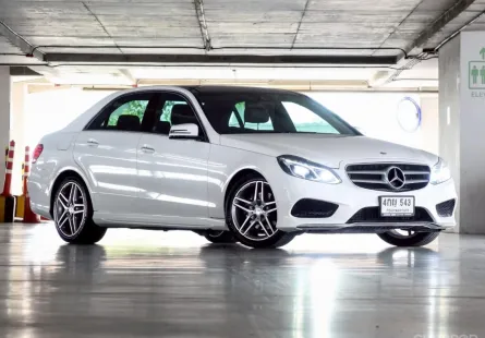 2014 Mercedes-Benz E-Class 2.1 E300 BLUETEC HYBRID AMG รถเก๋ง 4 ประตู รถสวย  ไมล์น้อย 