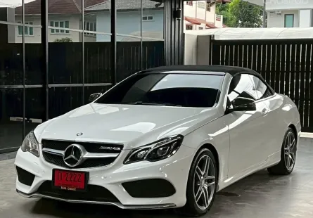 2015 Mercedes-Benz E-Class 2.0 E200 Cabriolet รถบ้านแท้