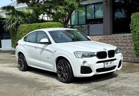 2017 BMW X4 MSPORT ( B47 ) รถวิ่งน้อยเพียง 60,000 กม รถไม่เคยมีอุบัติเหตุ ยางใหม่พึ่งเปลี่ยนครับ