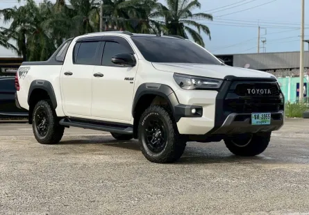 TOYOTA Hilux Revo Rocco 2.4 Double Cab 2WD ปี 2021จด2022 สีขาว เกียร์ออโต้