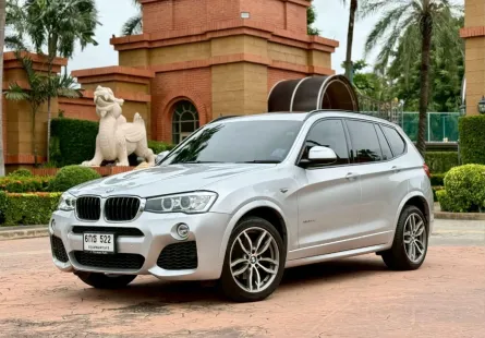 2017 BMW X3 2.0 xDrive20d SUV รถบ้านแท้