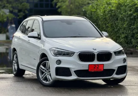 BMW X1 2.0 sDrive18d รถมือเดียว ออฟชั่นเต็ม ประวัติศูนย์ทุกระยะ 