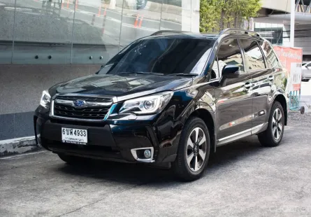 2019 SUBARU FORESTER 2.0I-P รถเจ้าของเดียว รถไม่เคยชนหนัก พลิกคว่ำ น้ำท่วม มีประกันชั้นหนึ่ง ยางใหม่