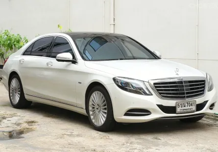 2018 Mercedes-Benz S-Class 3.0 S500e รถเก๋ง 4 ประตู รถสภาพดี มีประกัน ไมล์น้อย 38,000 km 