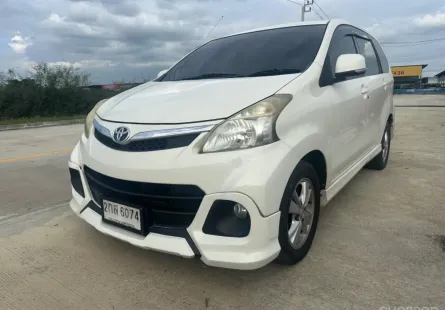 Toyota Avanza 1.5 ปี 2013รถครอบครัวราคาประหยัด