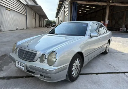 Mercedes-Benz E200 Kompressor ปี 2000 ซื้อสดเท่านั้นไม่เสียแวด 7% มีเล่มพร้อมโอน