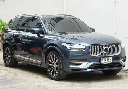 Volvo XC90 Recharge 2.0 Ultimate T8 Plug-in Hybrid Bright 2022 รถบ้านสวยไมล์น้อย  