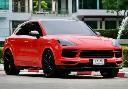 รถหรู Porsche Cayenne 3.0 E-Hybrid Coupe 2020 พร้อมใช้งาน รถสวย ไมล์น้อย 