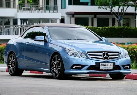 Mercedes-Benz E-Class E250 CGI 2011 หลังคาเปิดไฟฟ้า Full Option รถบ้านสวยๆ ไมล์น้อย พร้อมใช้งาน 
