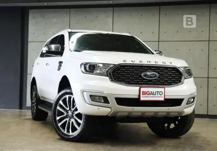 2021 Ford EVEREST 2.0 Titanium+ SUV AT ไมล์แท้ FULL OPTION มือเเรกจากป้ายเเดง B8986