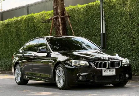 BMW 5 Series 528i M Sport LCi 2015 สวยสุดในรุ่น ไมล์แท้ 130,000 km