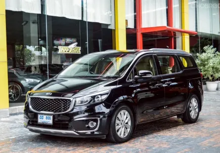 ขาย Kia Grand Carnival 2.2 EX ปี 2017 ไมล์น้อย 81,000 กม. รถบ้าน มือเดียวป้ายแดง 