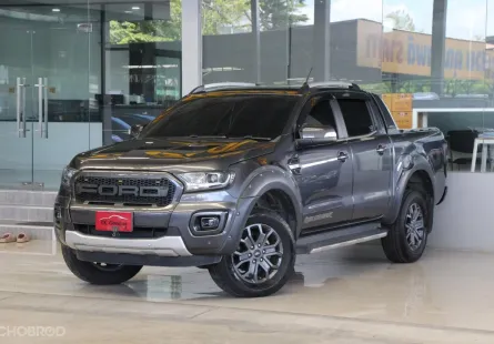 Ford RANGER 2.0 Hi-Rider WildTrak AUTO ปี2020 ไมล์แท้5x,xxxโล รถบ้านมือเดียว เข้าศูนย์ตลอด ออกรถ0บาท