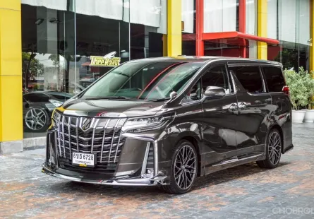 Toyota Alphard 2.5 SC-Package 2021 รถครอบครัวสุดพรีเมียม รถสวย ไมล์แท้ ประวัติดี เจ้าของขายเอง  