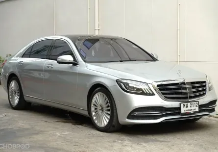2018 Mercedes-Benz S-Class 2.9 S350d รถเก๋ง 4 ประตู ไมล์น้อย มือเดียวป้ายแดง 