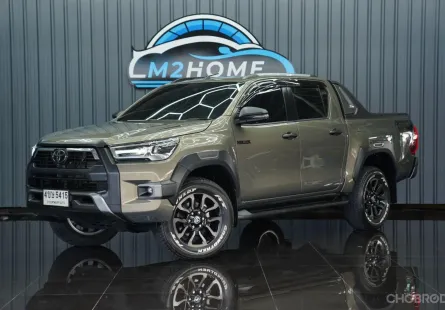 TOYOTA HILUX REVO DOUBLE CAB 2.4 ROCCO PRERUNNER AT ปี 2023 สีน้ำตาล