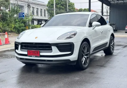 Porsche Macan 2.0 PDK 2023 ขาวเบาะแดง ไมล์น้อย