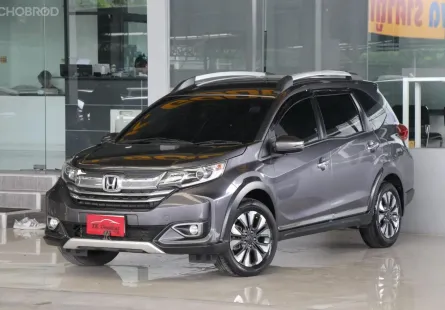รถบ้านแท้ วิ่ง 60,000 โล Honda BR-V 1.5 SV รถตู้/MPV เจ้าของขายเอง