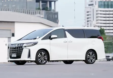 Toyota Alphard 2.5 2020 รถครอบครัวสุดหรู ไมล์แท้ 8 หมื่น มือเดียวป้ายแดง  เจ้าของขายเอง  