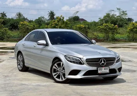 2019 Mercedes-Benz C-Class 2.0 C220d รถเก๋ง 4 ประตู รถบ้านแท้ ไมล์น้อย  