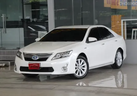 Toyota CAMRY 2.5 Hybrid DVD ปี 2012 เปลี่ยนแบตปี2022 รถบ้านแท้ๆ เข้าศูนย์ตลอด สวยเดิม ออกรถ0บาท