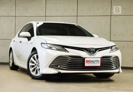 2021 Toyota CAMRY 2.5 Hybrid Premium AT รุ่นTOPสุด ไมล์เเท้ มีรับประกันตัวรถจาก Toyota B4039
