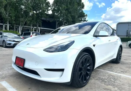 Tesla Model Y Long Range AWD 2022 ไมล์น้อย Warranty ยาว