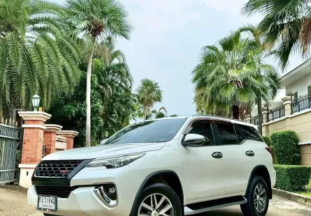 Toyota Fortuner 2.4 V 2018 รถดีเซล 4WD สภาพพร้อมใช้งาน รถสวย ไมล์แท้  