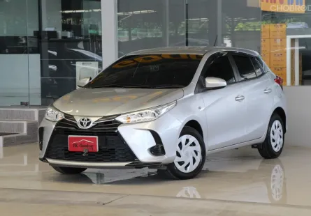Toyota YARIS 1.2 Entry ปี 2021 รถบ้านมือเดียว ไมล์แท้4x,xxxโล เข้าศูนย์ตลอด ไม่เคยติดแก๊ส ออกรถ0บาท