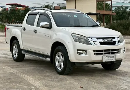 ISUZU  DMAX  Pickup 4dr DCab Vcross Z-Prestige Man 5sp 4WD 3.ODCT (VGS, Navi) AUTO ปี2014 สีขาว 