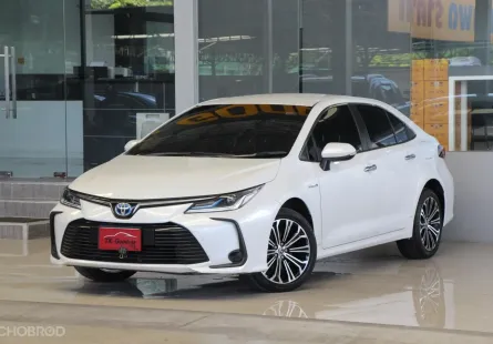 Toyota COROLLA 1.8 HEV Premium ปี 2022 Warrantyถึง2027 รถบ้านมือเดียว ใช้น้อยเข้าศูนย์ตลอด ฟรีดาวน์