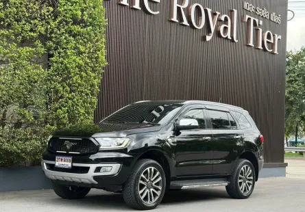 2018 Ford Everest 2.0 Titanium 4WD SUV รถบ้านมือเดียว  ไมล์น้อย  