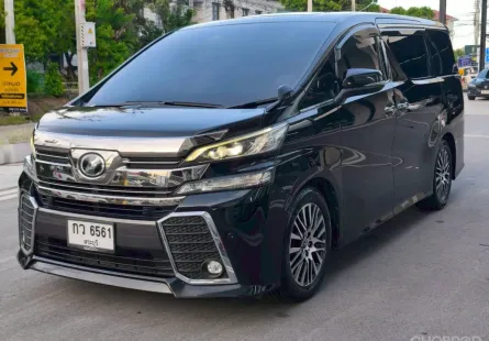 2015 Toyota VELLFIRE 2.5 รถตู้/MPV รถสวย ไมล์แท้ เจ้าของขายเอง  